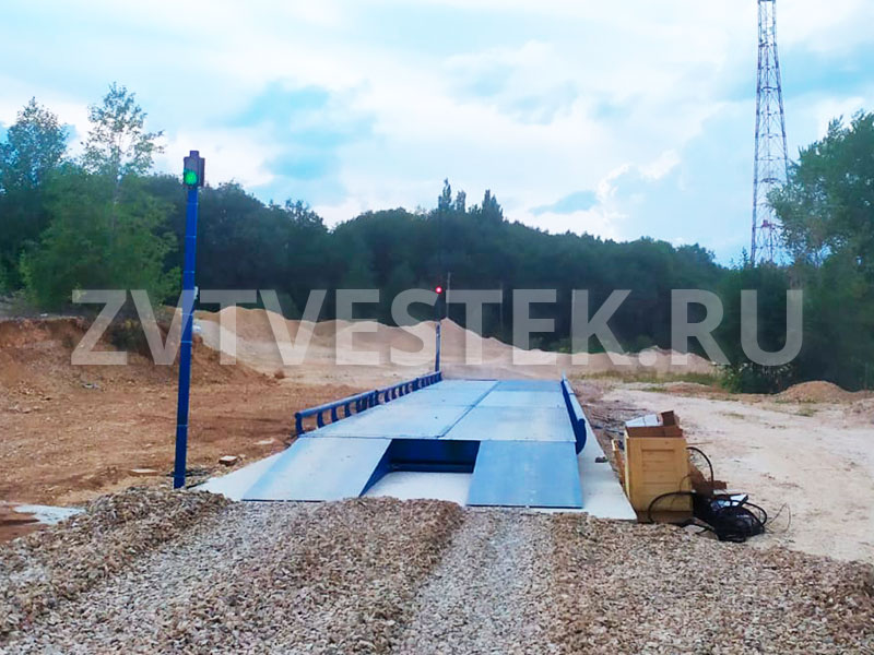 Автомобильные весы Лидер 80 тонн 18 метров - для производства извести в Новгородской области